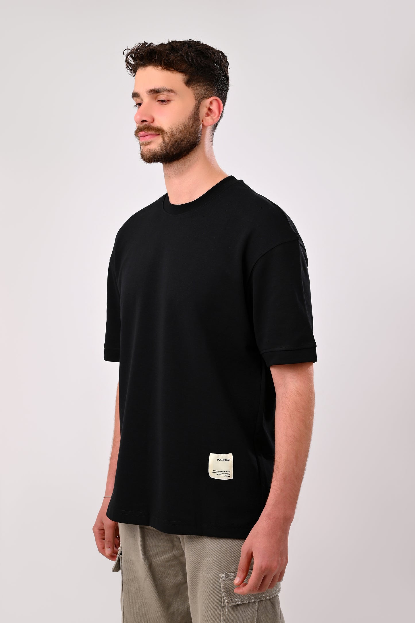 Oversized T-Shirt Pull&Bear( Black )