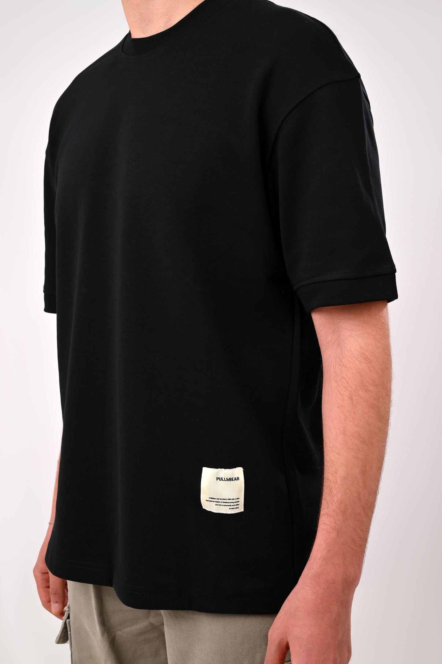 Oversized T-Shirt Pull&Bear( Black )