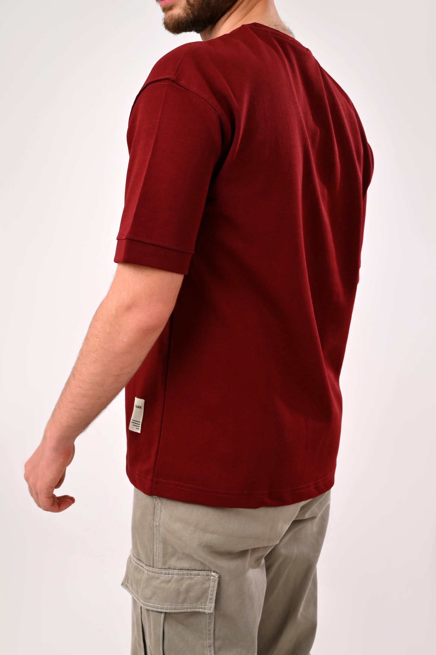 Oversized T-Shirt Pull&Bear(Burgundy)