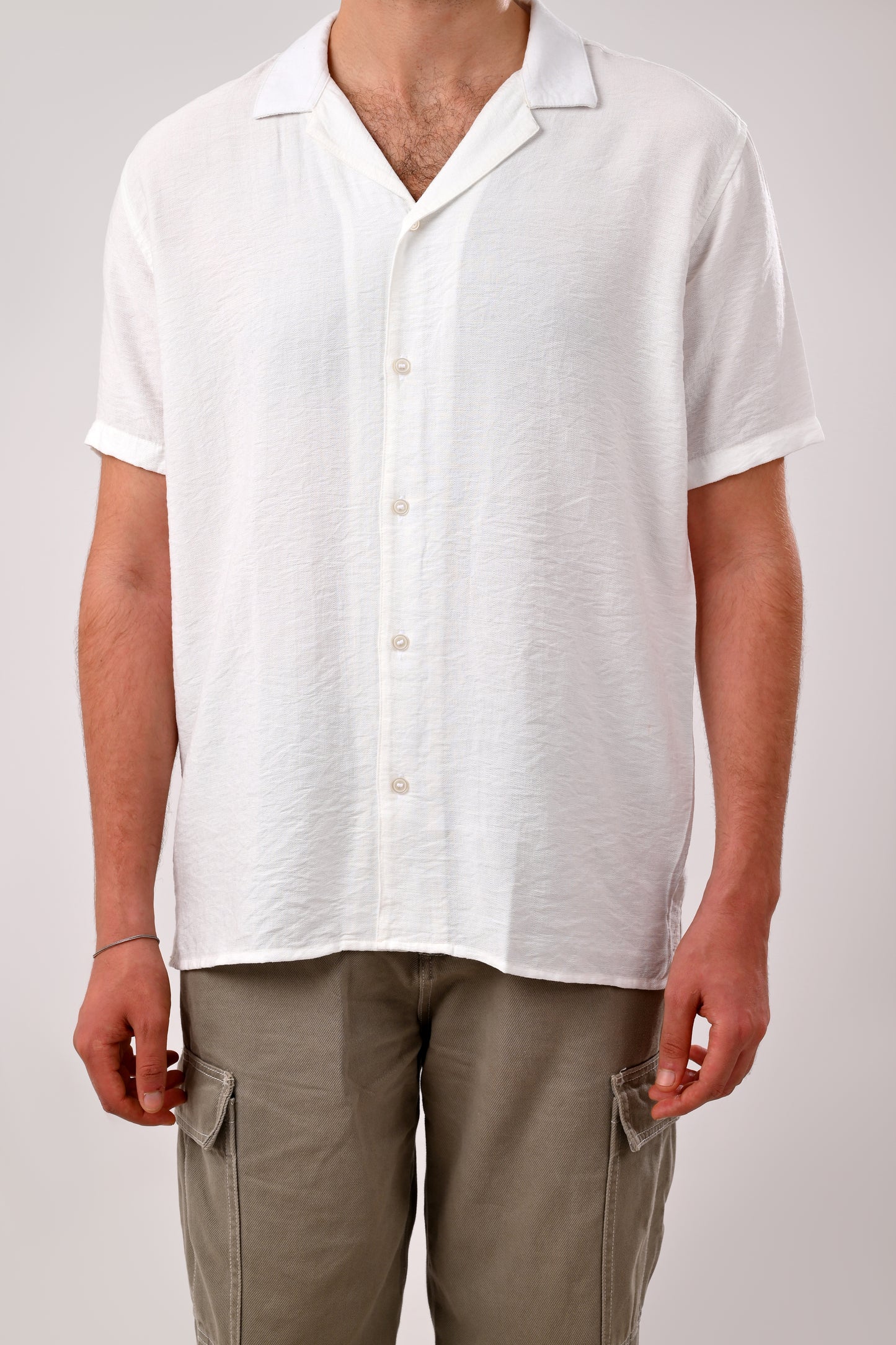 ZARA Men's Shirt -(White)