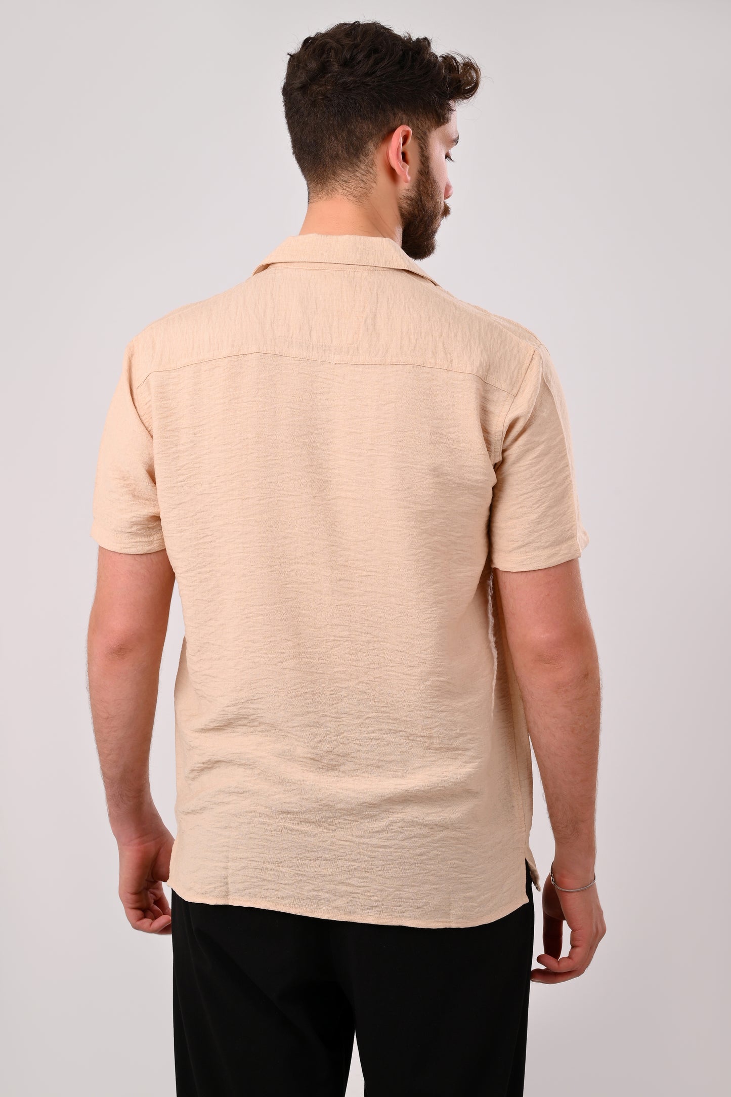 ZARA Men's Shirt -(Beige)