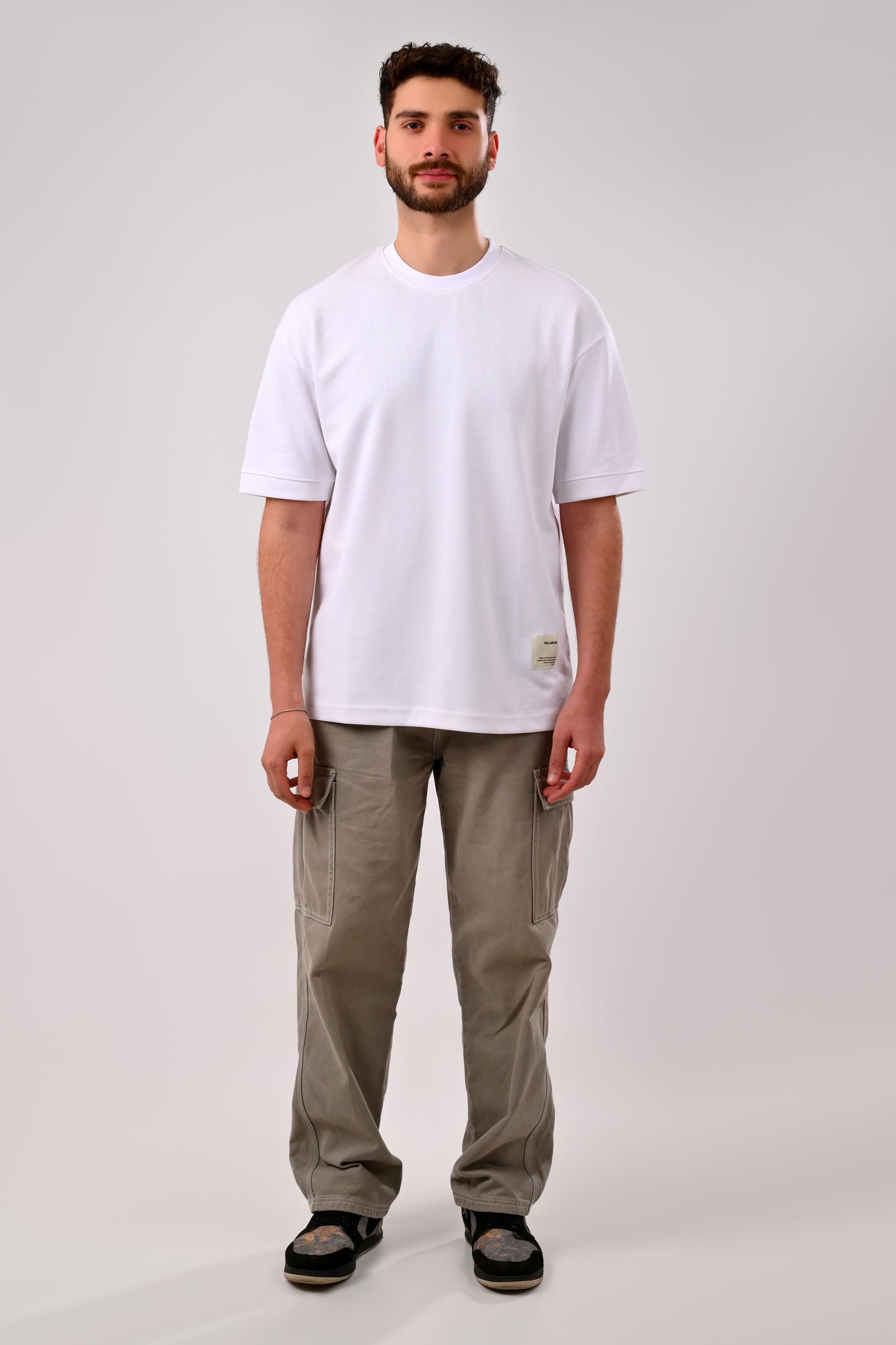 Oversized T-Shirt Pull&Bear(white)