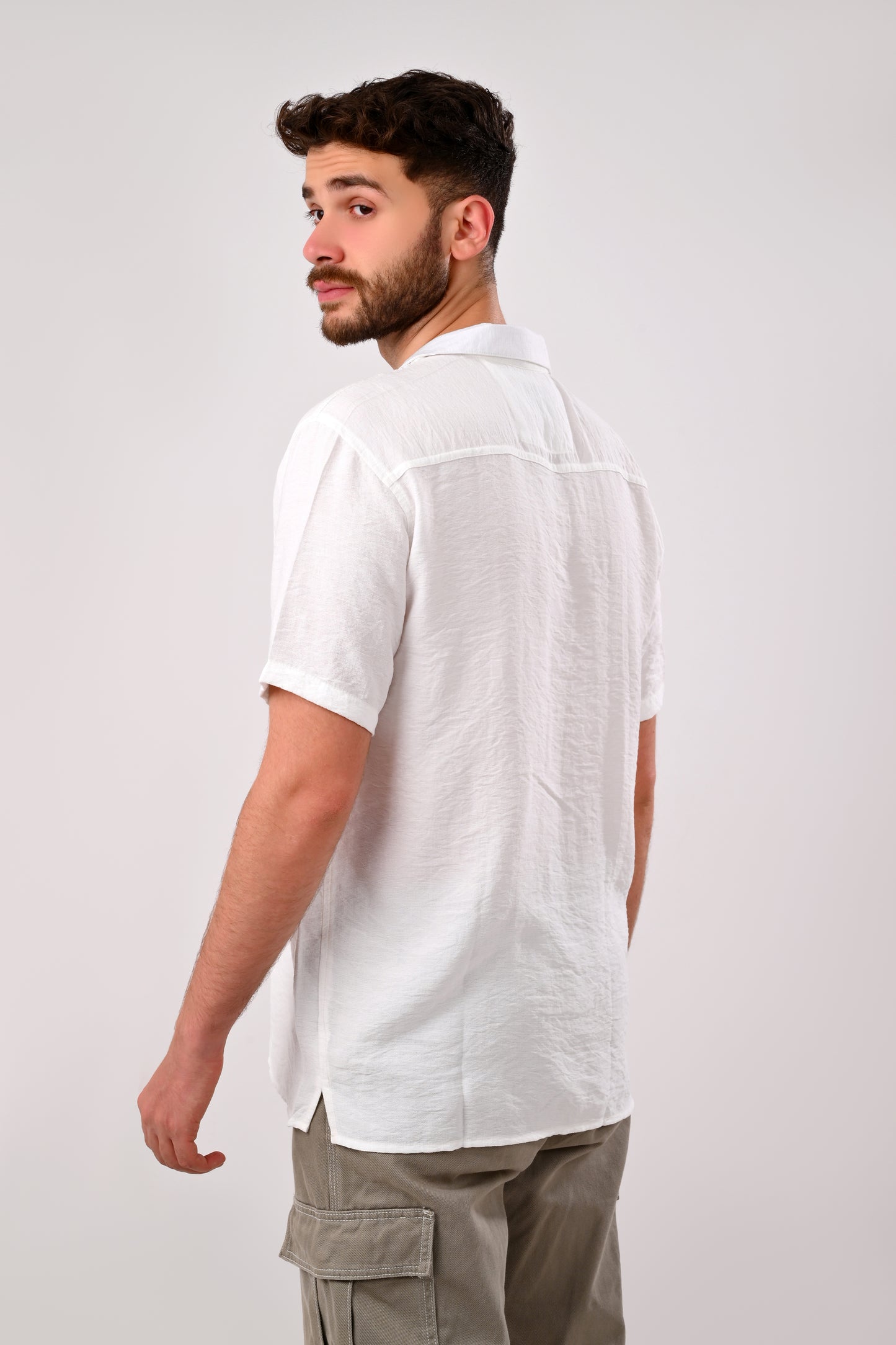 ZARA Men's Shirt -(White)