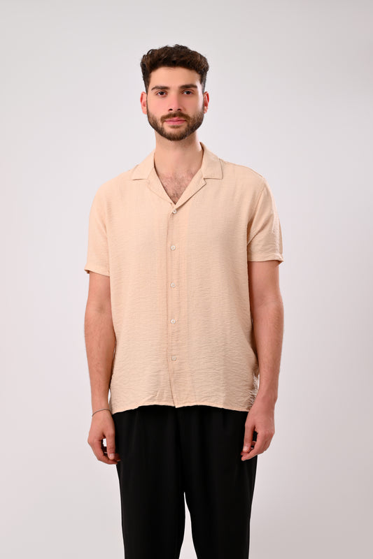 ZARA Men's Shirt -(Beige)