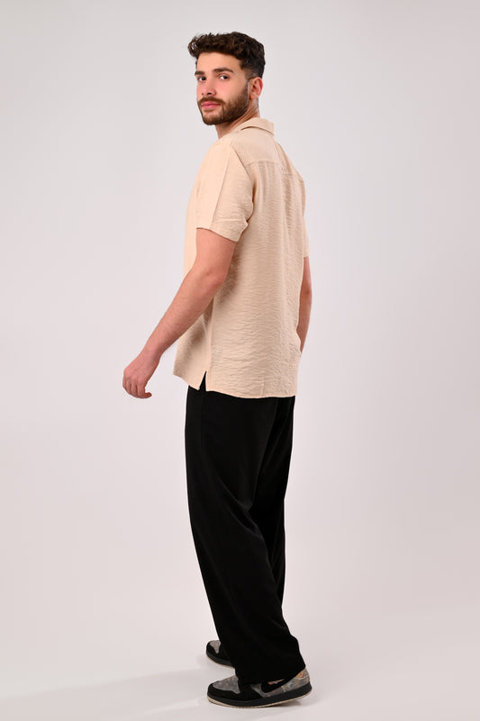 ZARA Men's Shirt -(Beige)