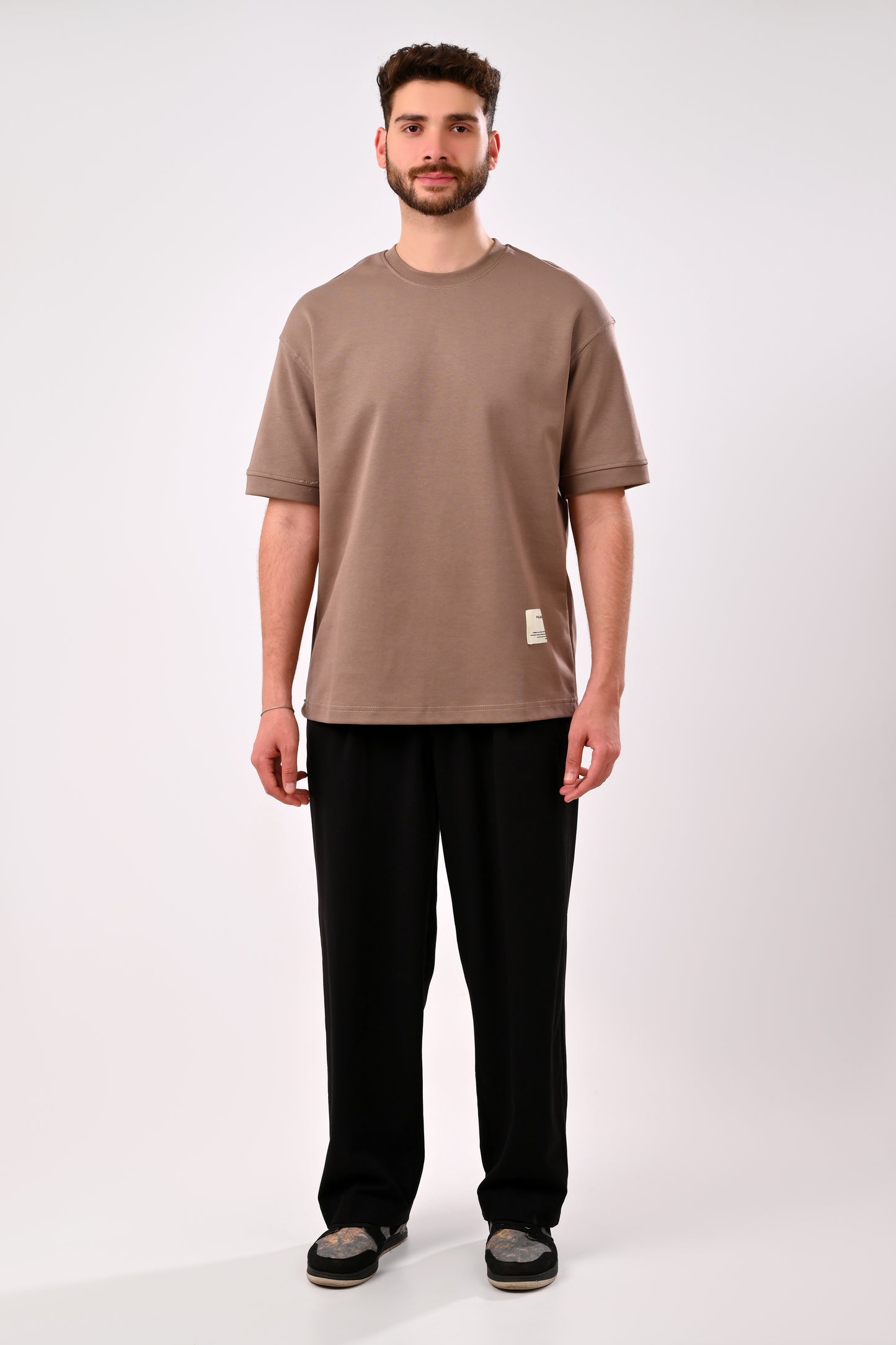 Oversized T-Shirt Pull&Bear( Cafe)
